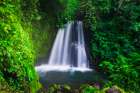 Danta waterfall, Arenal Volcano National Park, Alajuela Province, Costa Rica Art Print